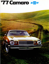 1977 Camaro Brochure